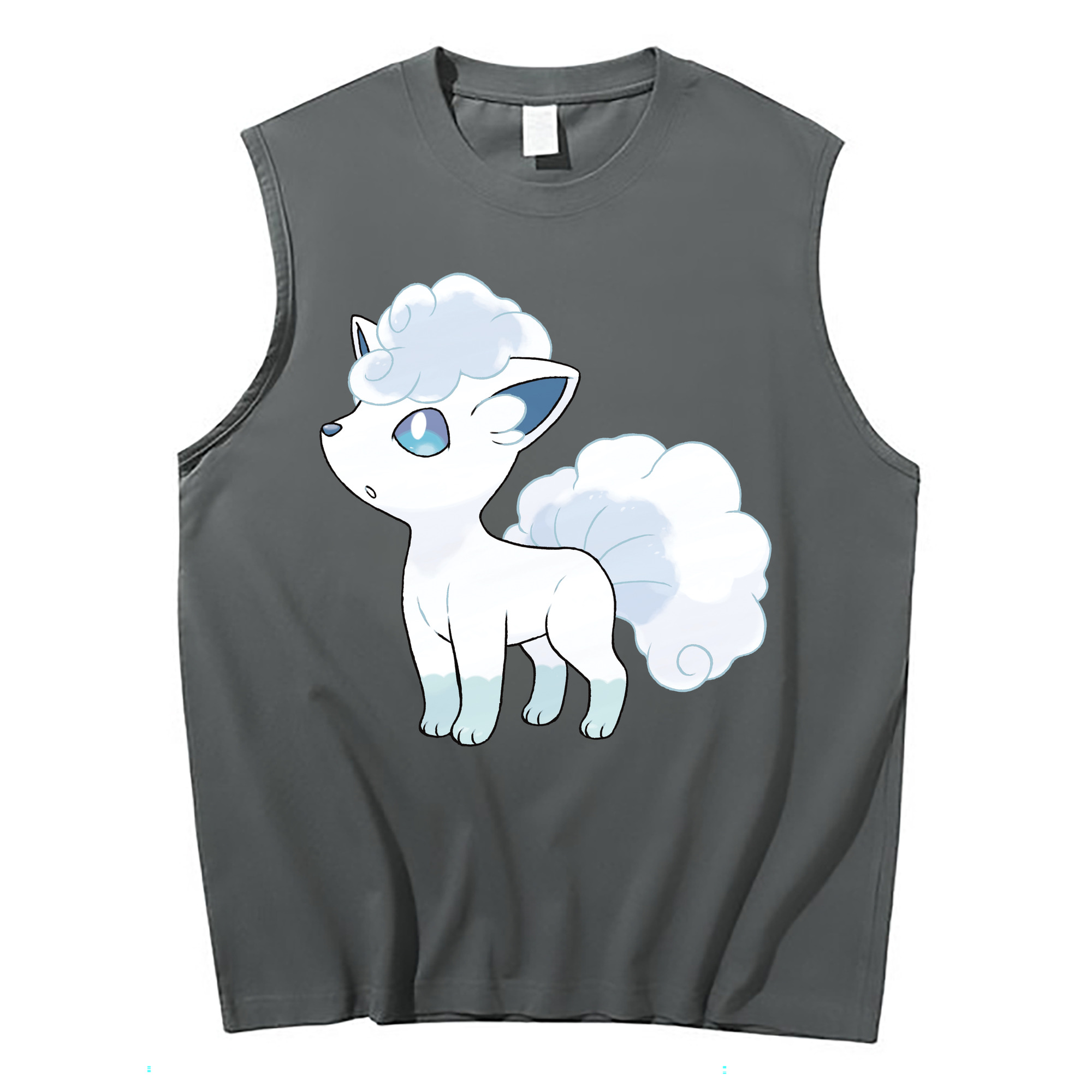 （画像用） ポケットモンスター Pokémon コットン100％タンクトップ（フロントプリント）